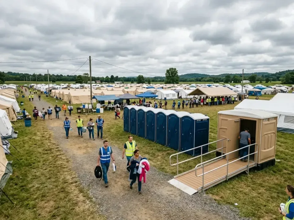 disaster-relief-camp-restrooms-010 — frequently asked questions, Dumpster & Portable Bathrooms Rental in Tinley Park, IL